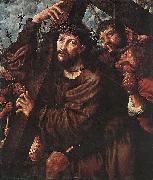 Jan van Hemessen Christ Carrying the Cross painting